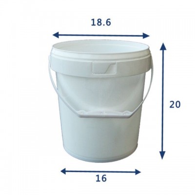 1/4 gallon cheese package food grade plastic clear pails