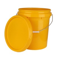 New Type Durable Plastic Bucket with Cover High Quality Factory Price Plastic Oil Drum Food Grade Plastic Container